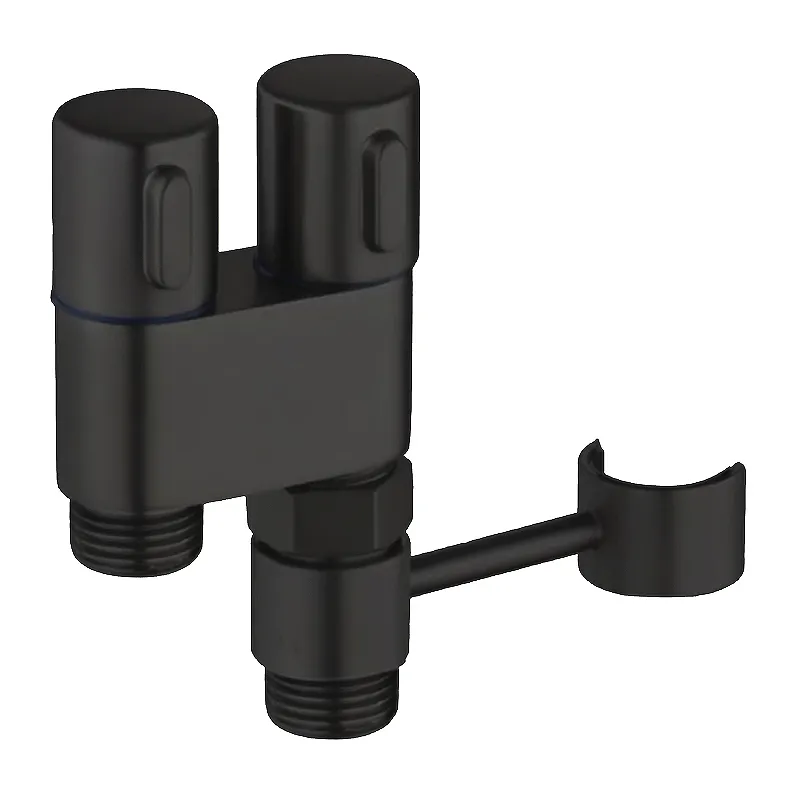 LA FONZA BIDET VALVE BLT0324-LFBR7918209-1MB MATTE BLACK BRASS TOILET ACCESSORIES 7 WAY